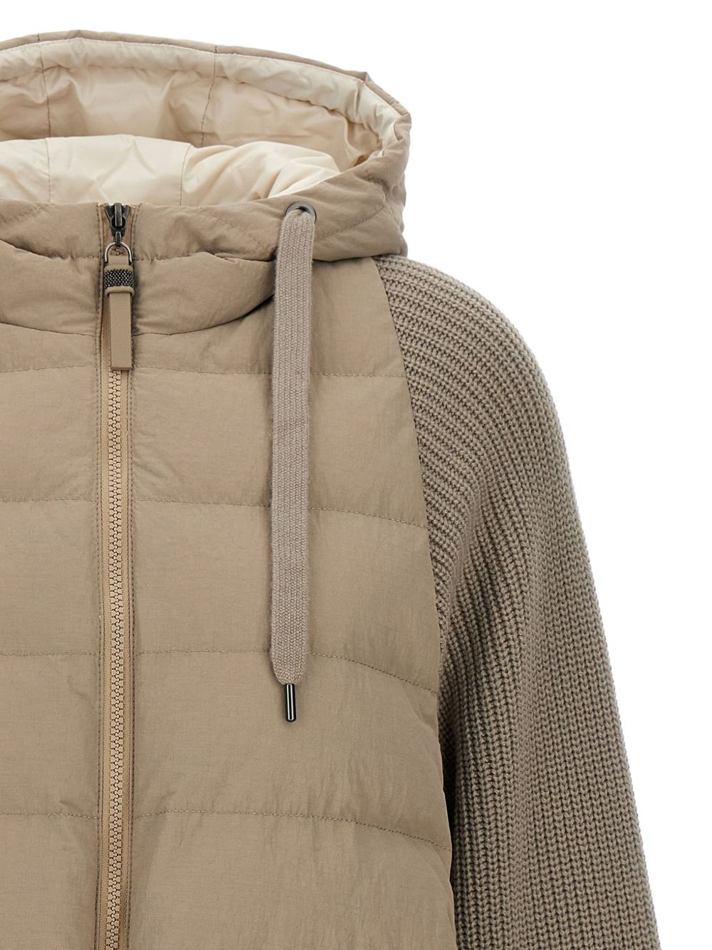 BRUNELLO CUCINELLI Quilted Hooded Jacket for Women - FW25 Collection