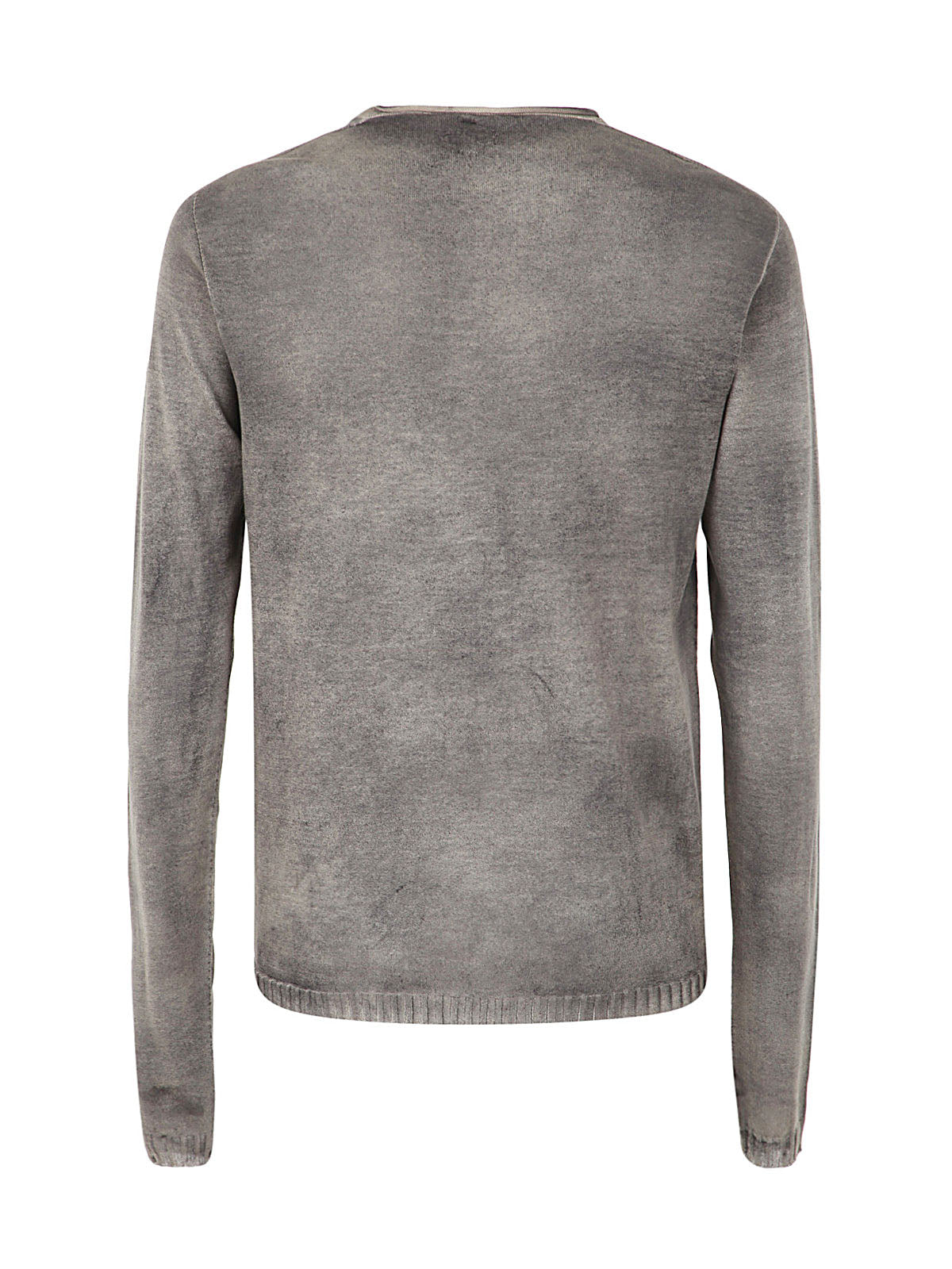MD75 Regular Crew Neck Sweater with Ribbed Neck