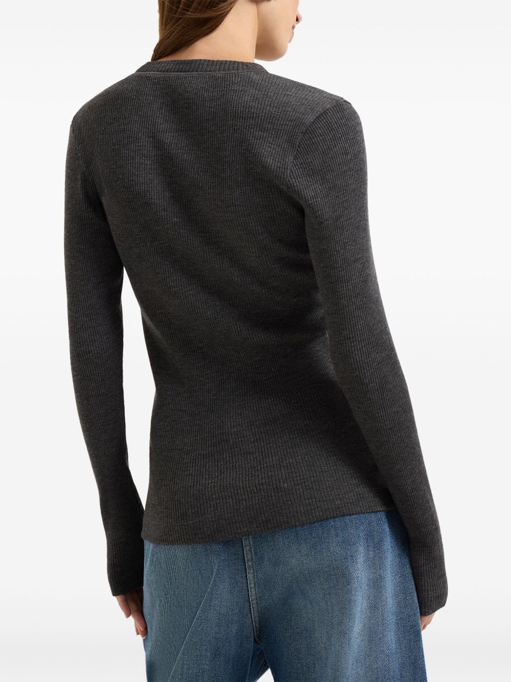 BRUNELLO CUCINELLI Wool V-Necked Sweater - Women's FW25 Collection