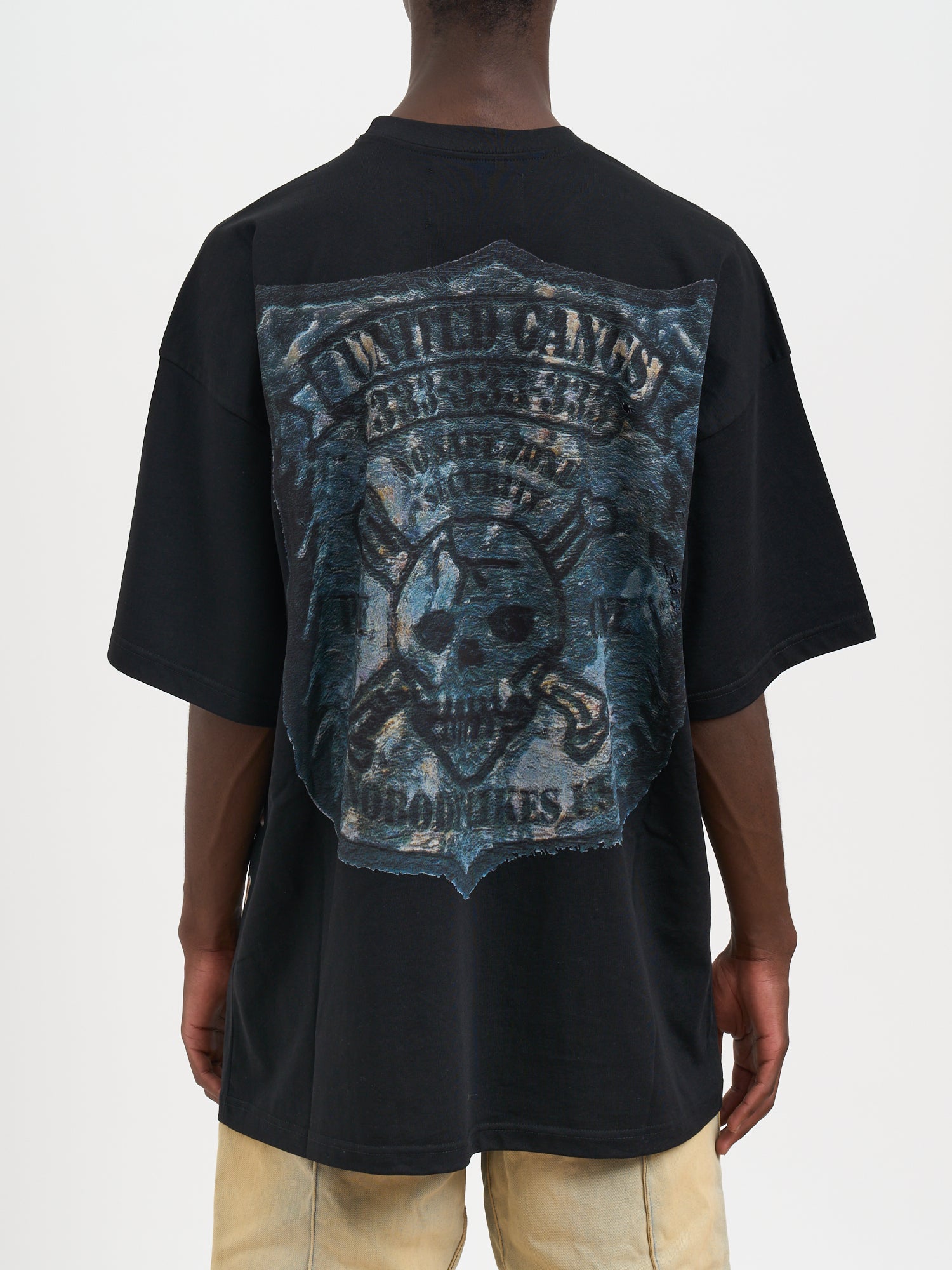 PDF Oversized Crewneck T-Shirt for Men - Medium