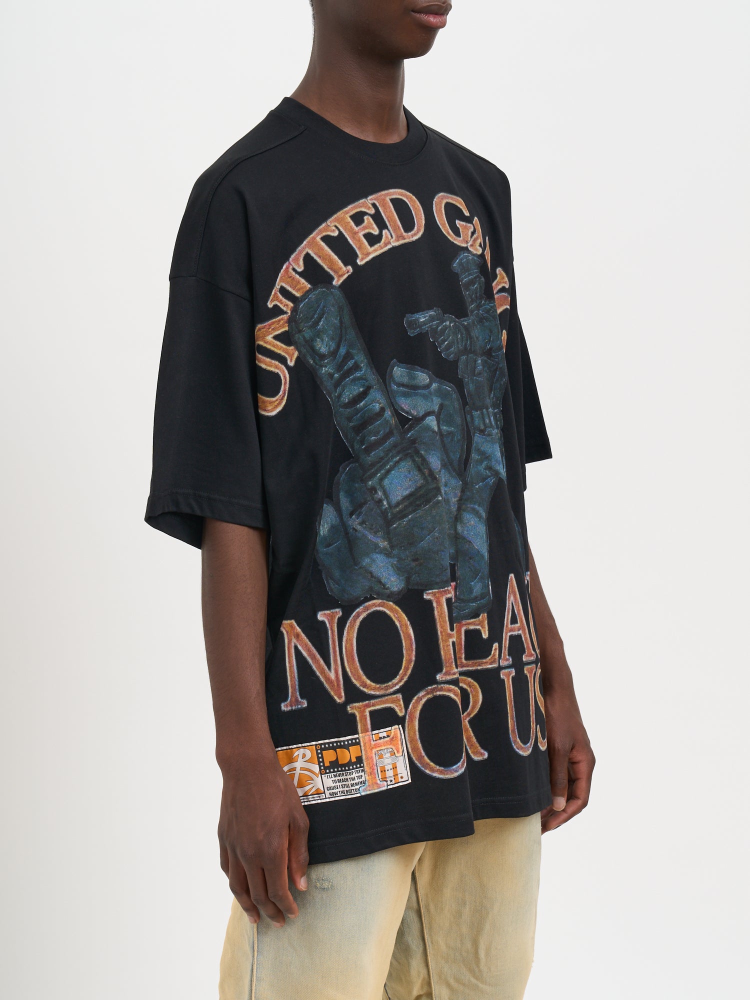 PDF Oversized Crewneck T-Shirt for Men - Medium