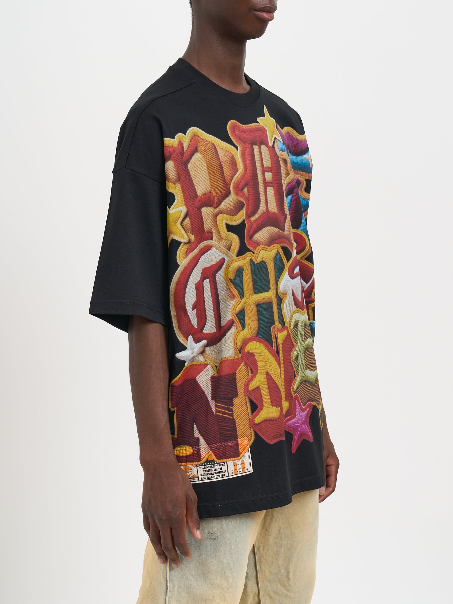 PDF Oversized Crewneck T-Shirt for Men - Size Medium