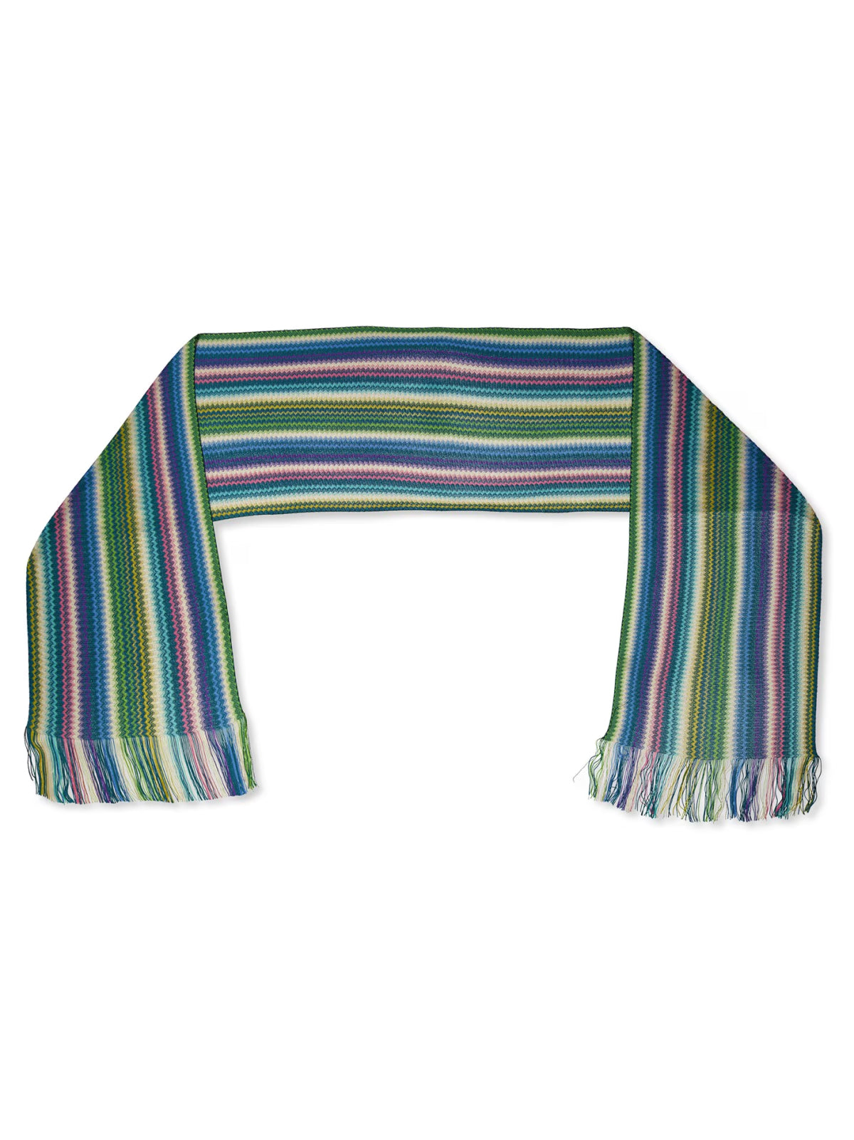 MISSONI Zig Zag Striped Scarf - Women's Accessory