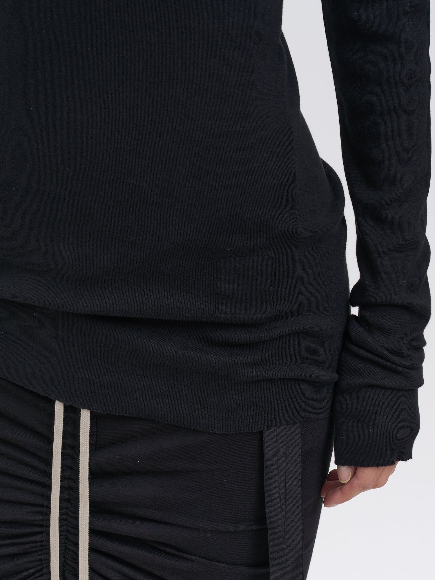 DRKSHDW Slim Fit Long Sleeve Crew Neck T-Shirt - Size S