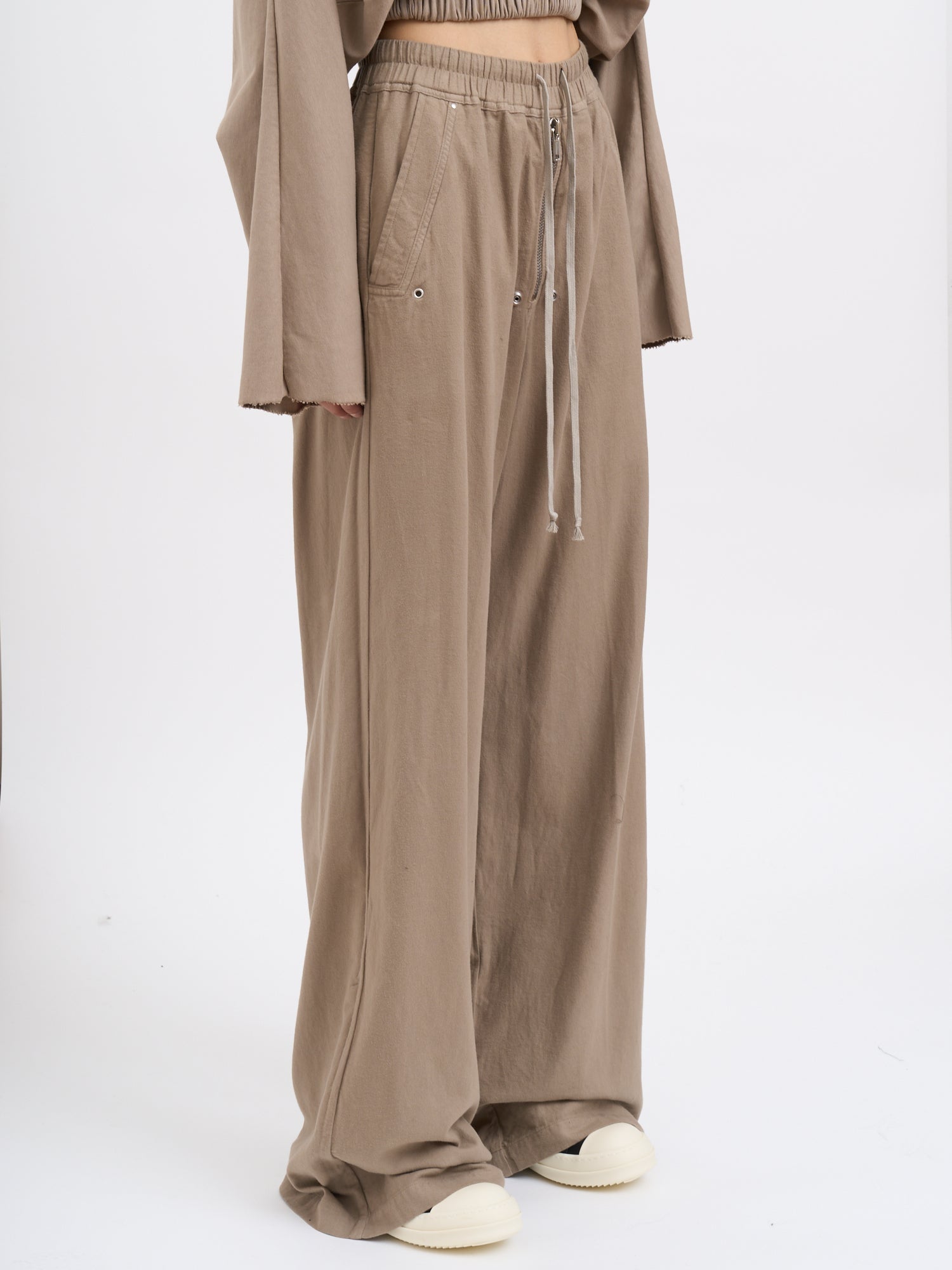 DRKSHDW Wide Leg Dirty Pearl Pants - Size S