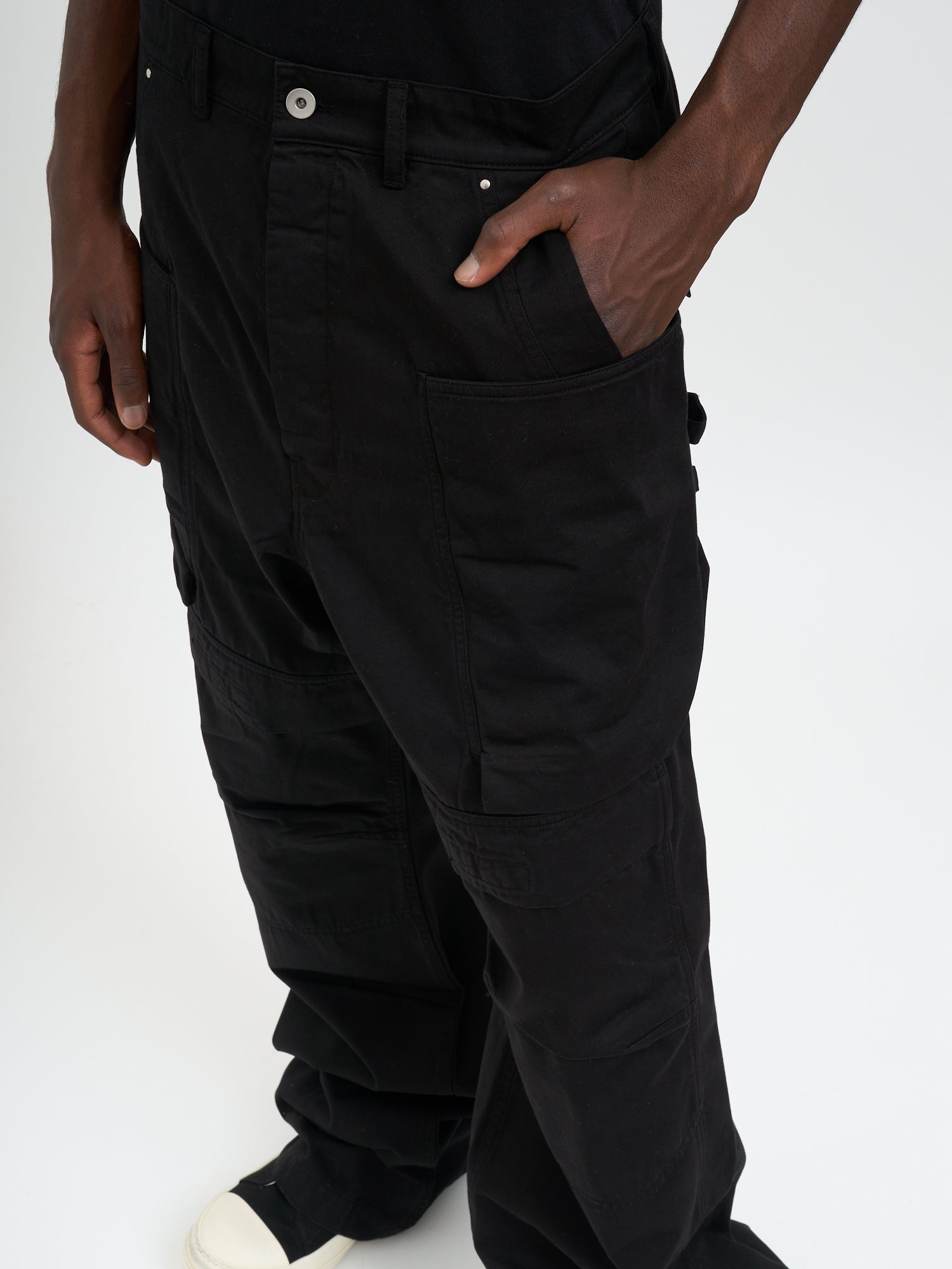 DRKSHDW Loose Fit Low Rise Cargo Pants - Size 31