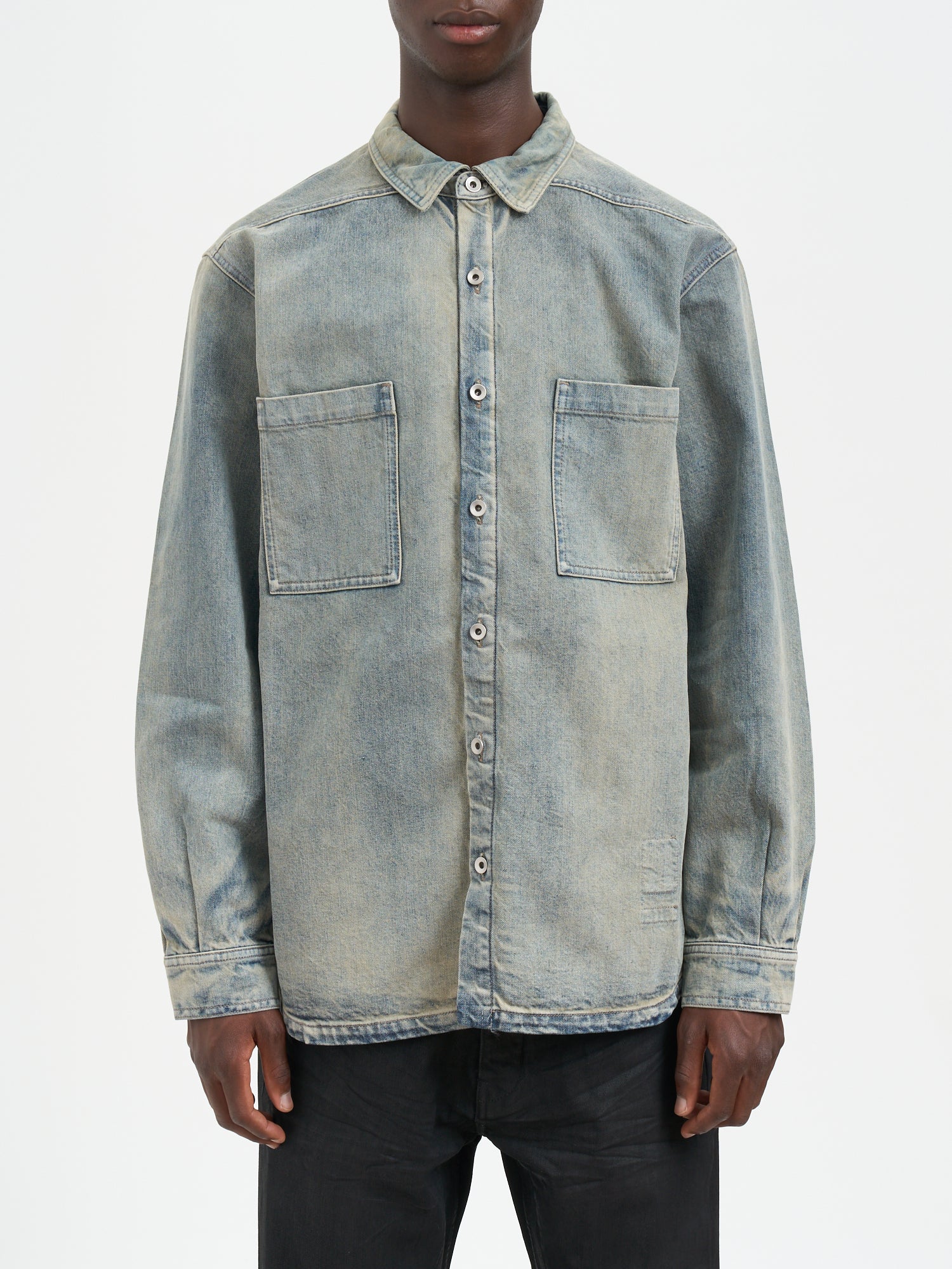 DRKSHDW Oversized Denim Jumbo Outershirt Jacket