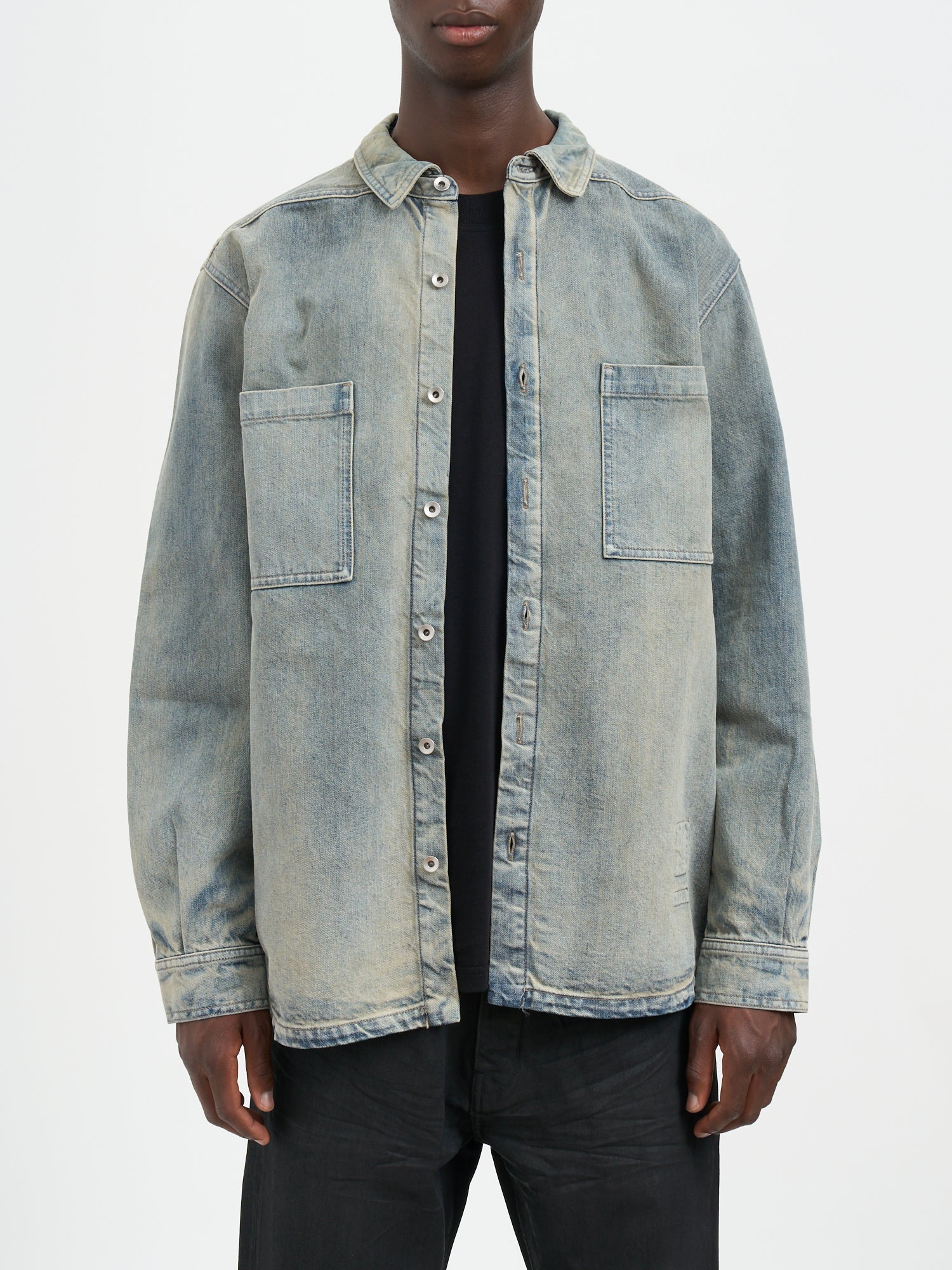 DRKSHDW Oversized Denim Jumbo Outershirt Jacket