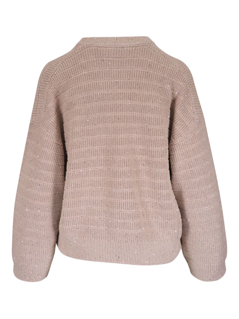 BRUNELLO CUCINELLI Cotton Diamond Sweater - Crew Neck - Women