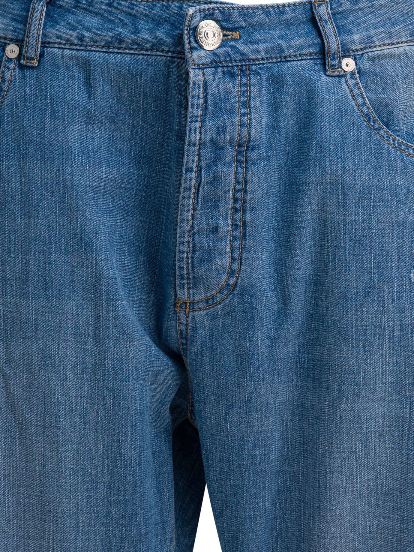 BRUNELLO CUCINELLI Leisure Fit Five-Pocket Jeans for Men