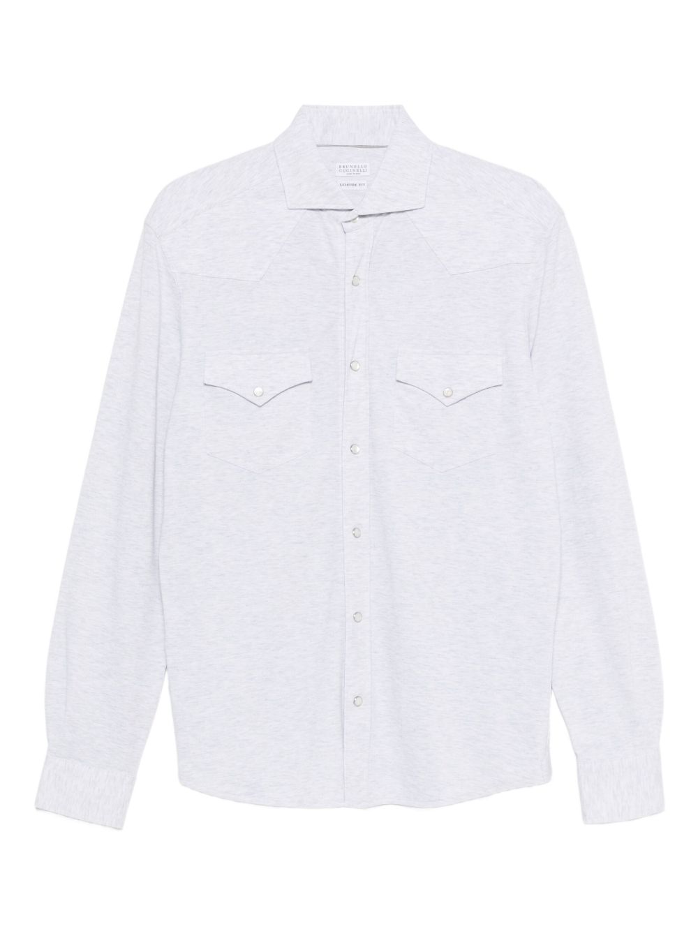 BRUNELLO CUCINELLI Cotton Shirt with Double Chest Pockets for Men
