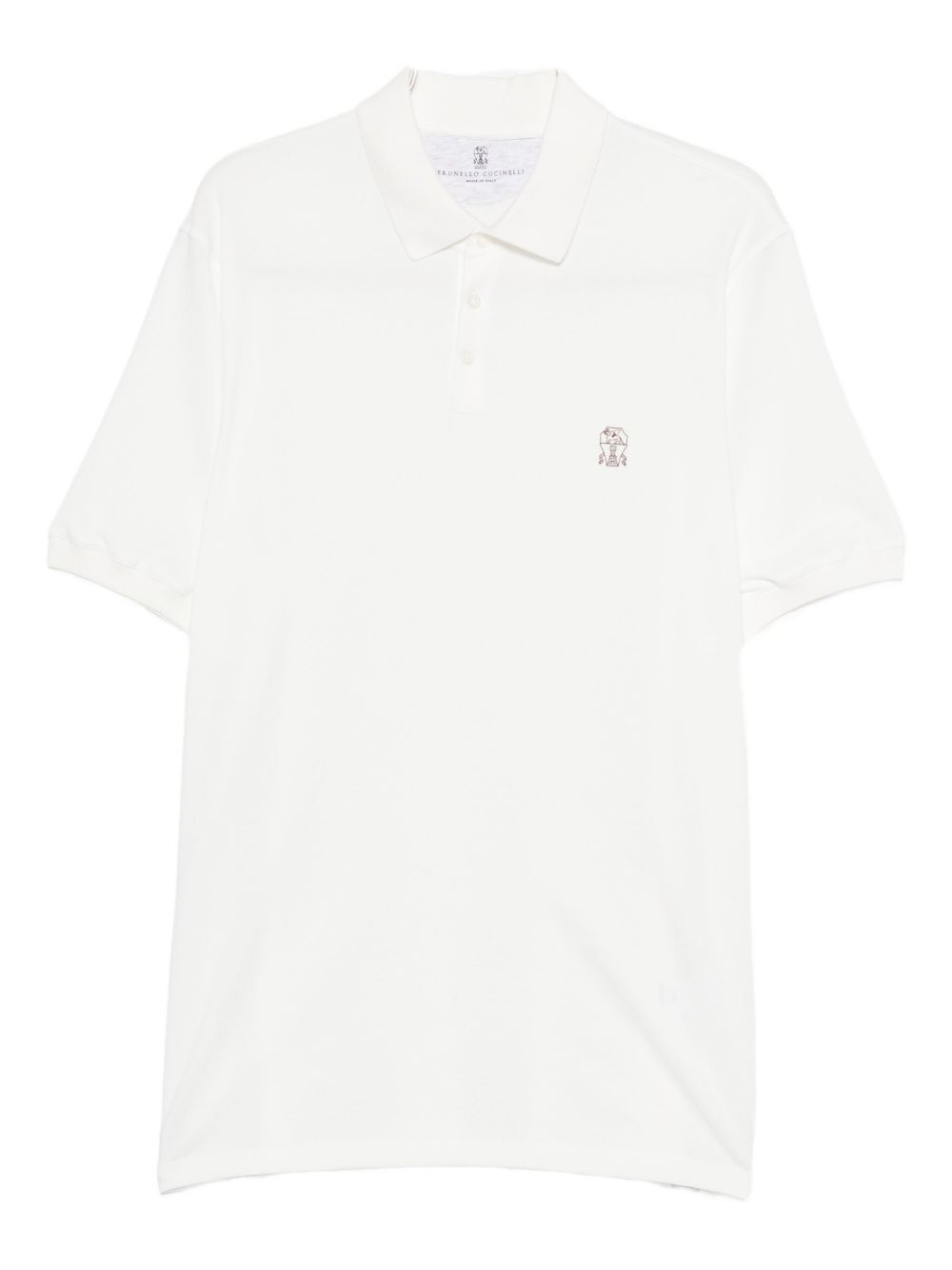BRUNELLO CUCINELLI Logo Cotton Polo Shirt