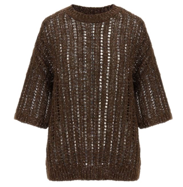 BRUNELLO CUCINELLI Luxurious Silk-Linen Blend Sweater - Women's