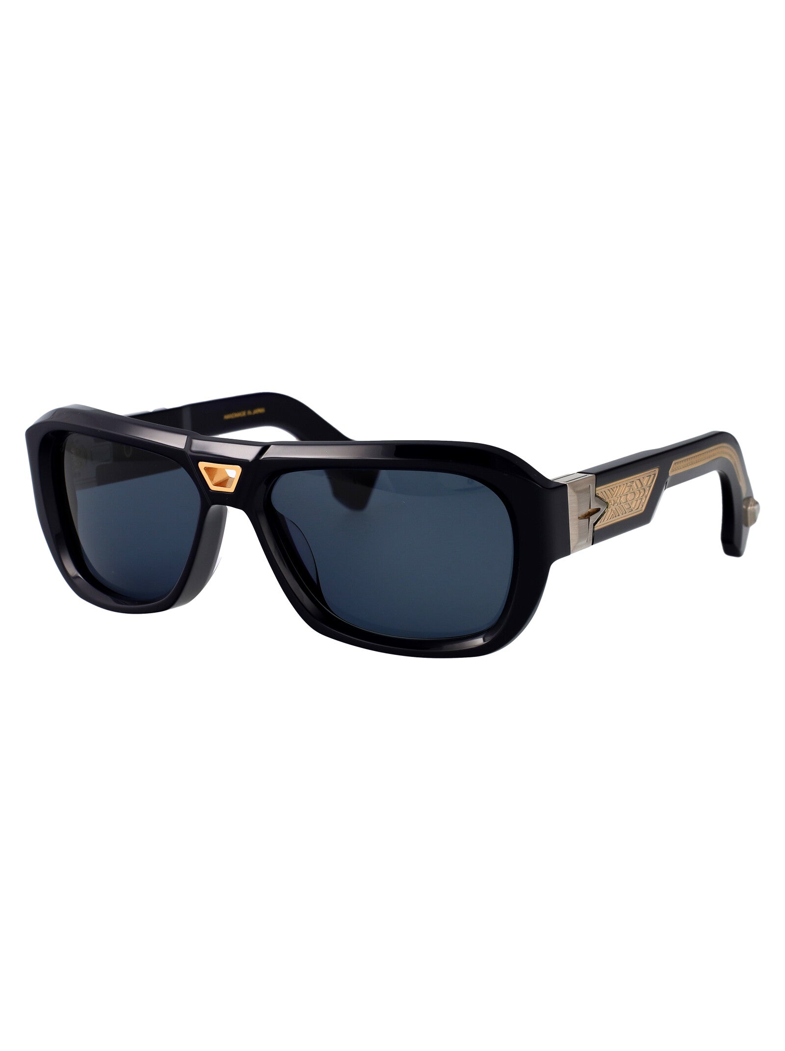T HENRI Trendy Cellulose+Titanium+Gold Sunglasses for All
