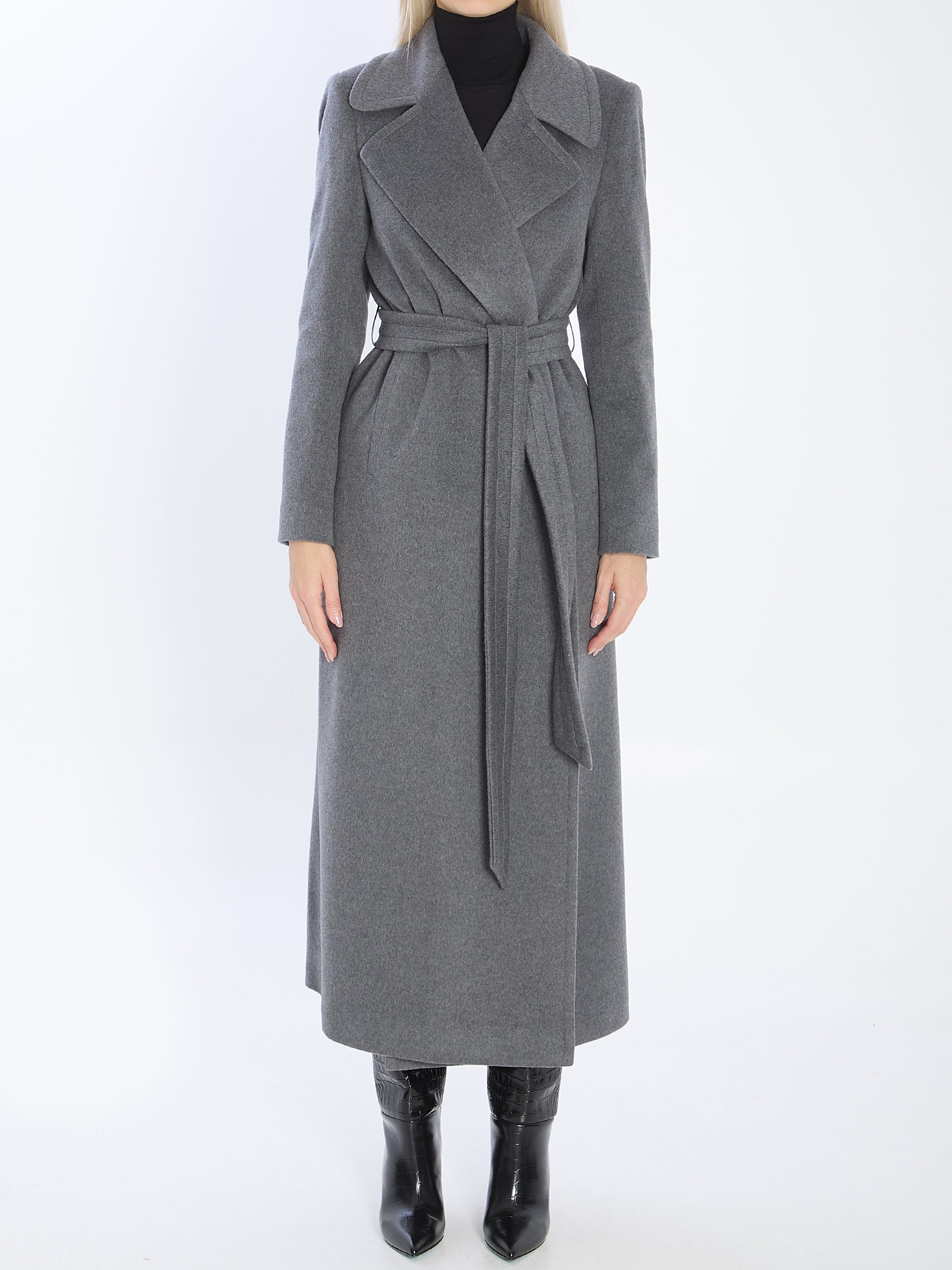 TAGLIATORE Maxi Cashmere Jacket - Size 40
