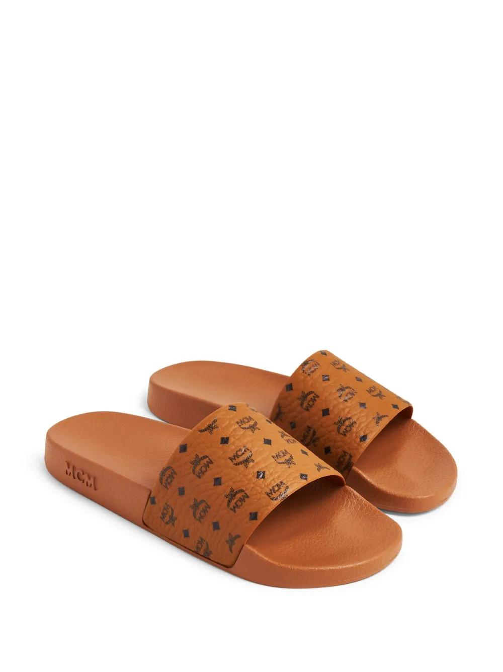 Unisex MCM Mini Slide Sandals