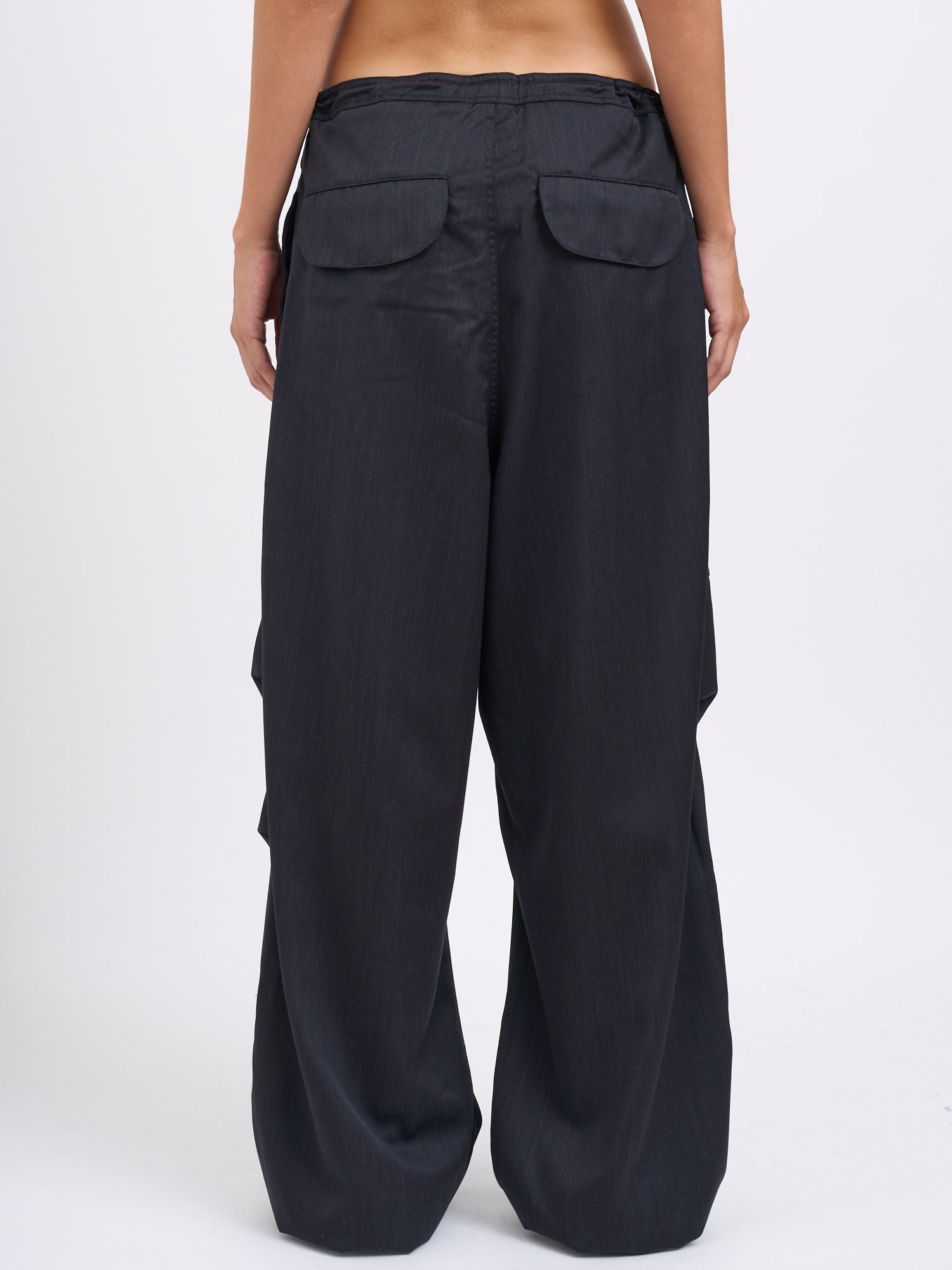 ENTIRE STUDIOS Barren Cargo Wide Leg Pants - Size S