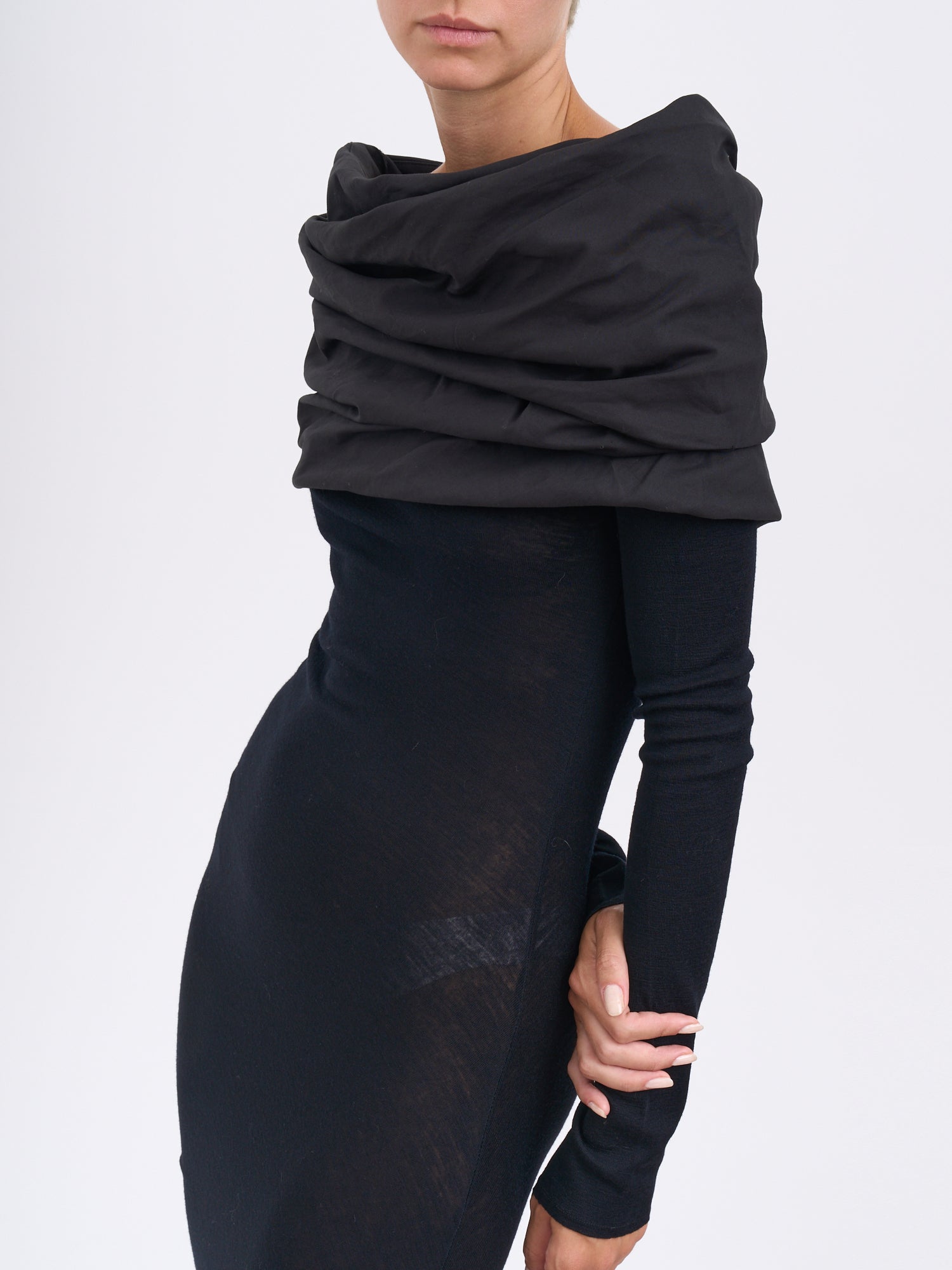 ENTIRE STUDIOS Sleeveless Mini Dress with Side Zip and Slit - Size S