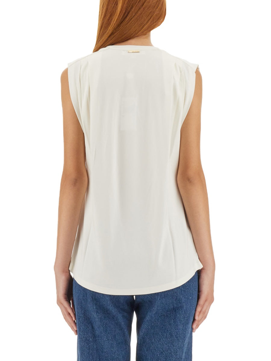 MICHAEL MICHAEL KORS Regular Fit Viscose Top for Women