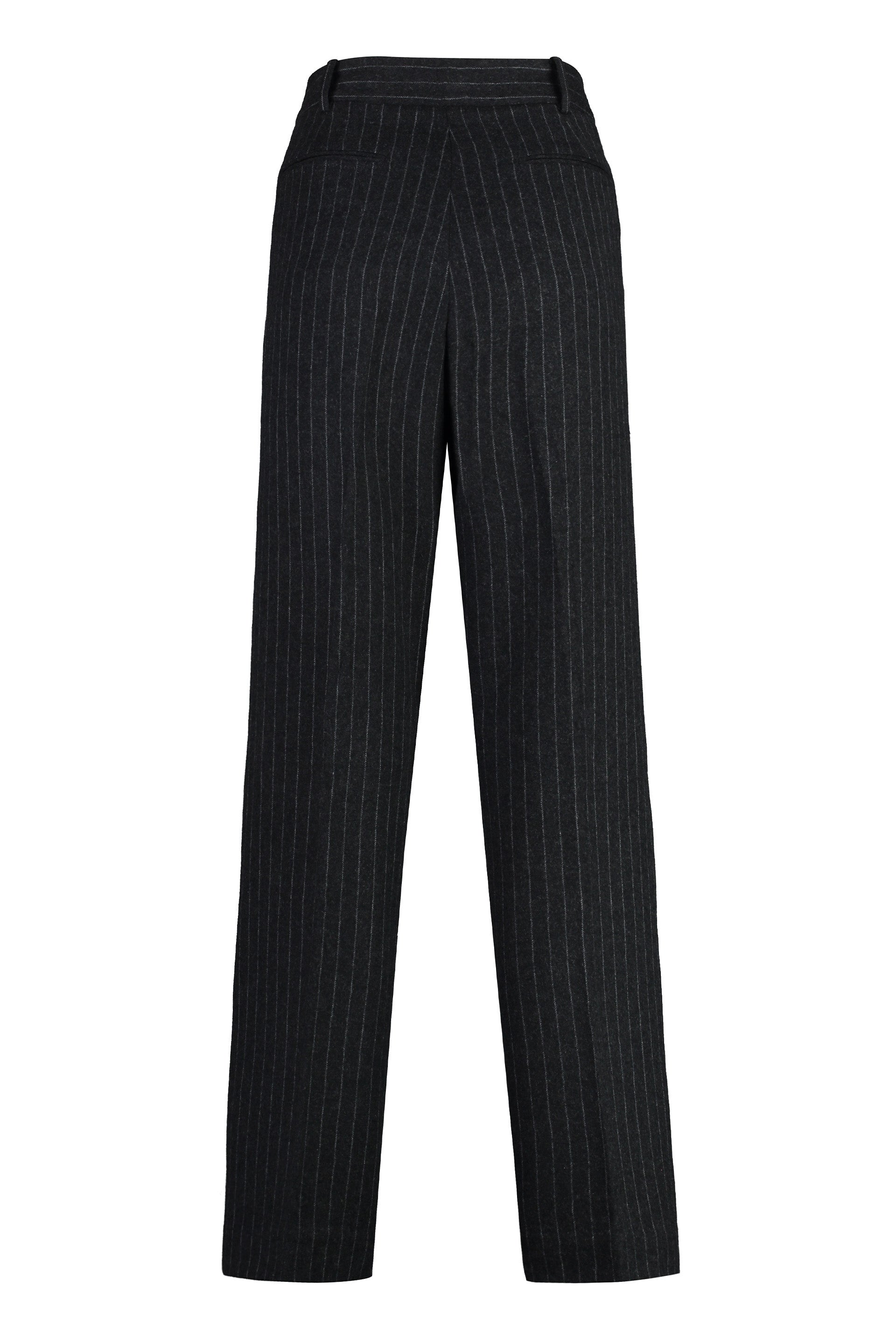MICHAEL MICHAEL KORS Pinstriped Wool Trousers for Women