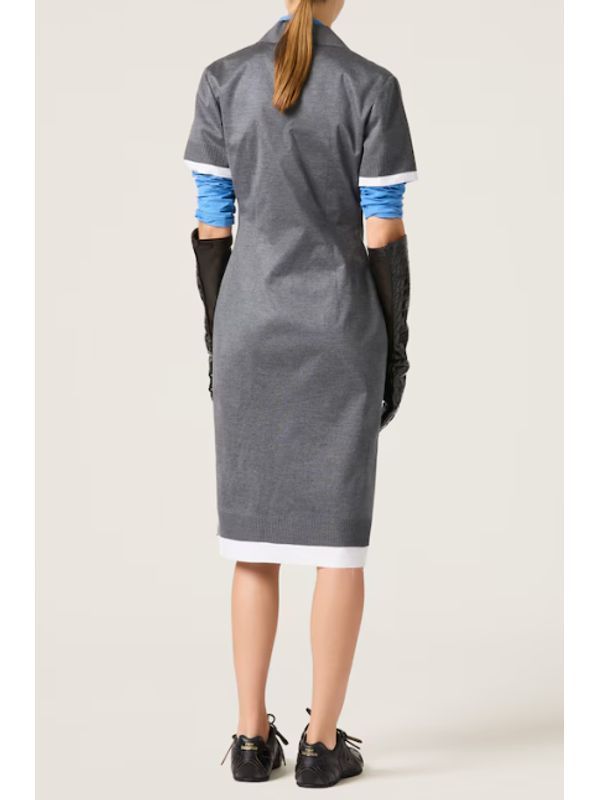 MIU MIU Elegant Mini Dress for Women - SS25 Collection