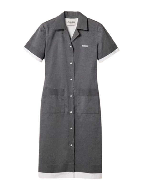 MIU MIU Elegant Mini Dress for Women - SS25 Collection