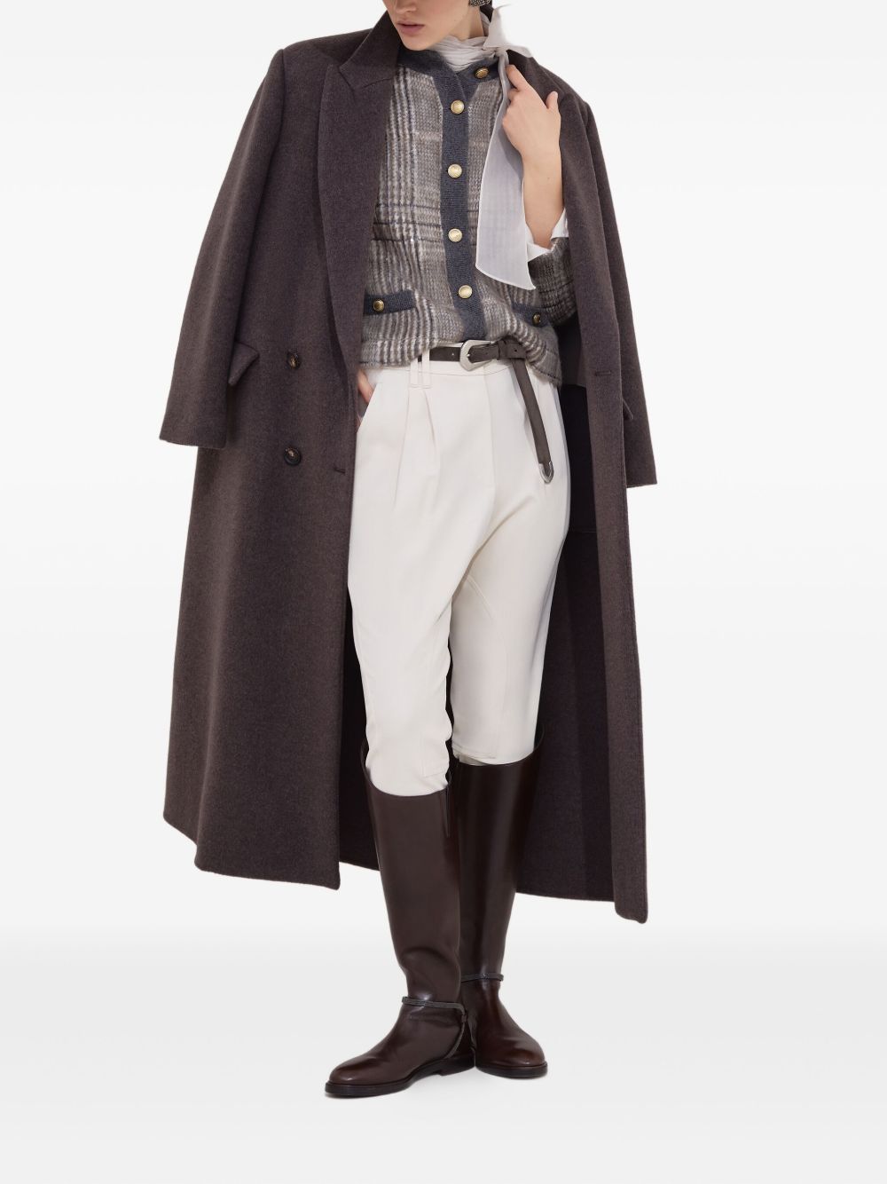 BRUNELLO CUCINELLI Elegant Women's Poplin Blouse for FW25