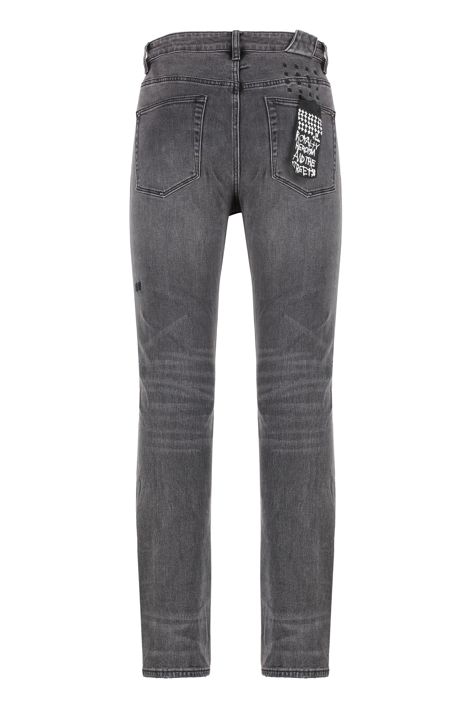 KSUBI 5-Pocket Skinny Jeans for Men