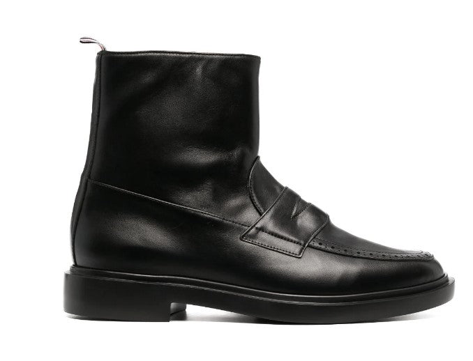 THOM BROWNE 100% Leather Boots for Men
