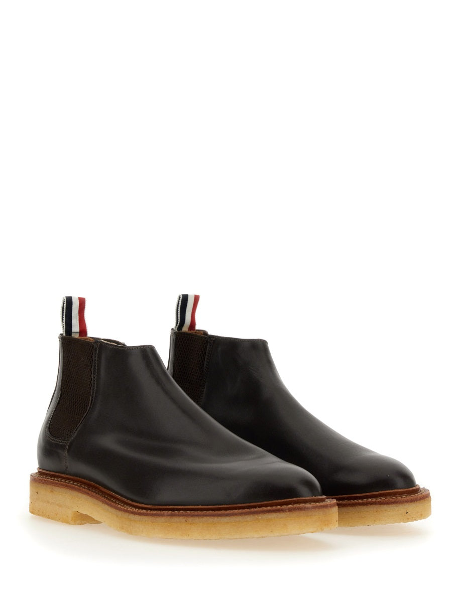 THOM BROWNE Classic Chelsea Boot for Men