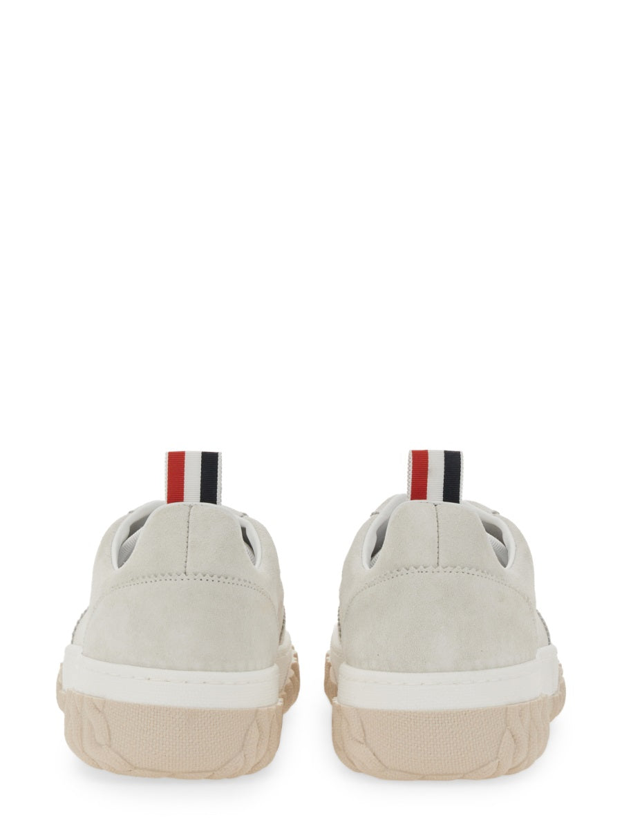 THOM BROWNE Men's Court Sneakers with 3.5 cm Sole