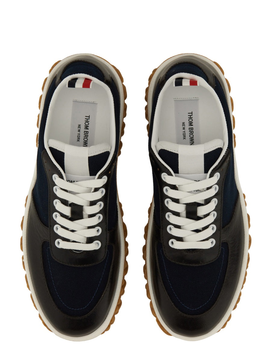 THOM BROWNE Trainer Letterman Sneakers
