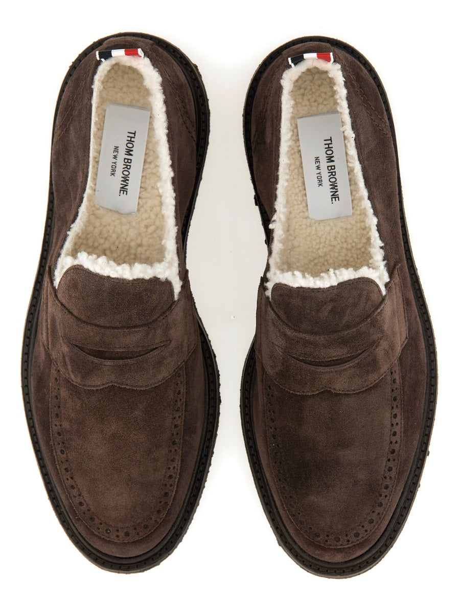 THOM BROWNE Men's Penny Moccasin