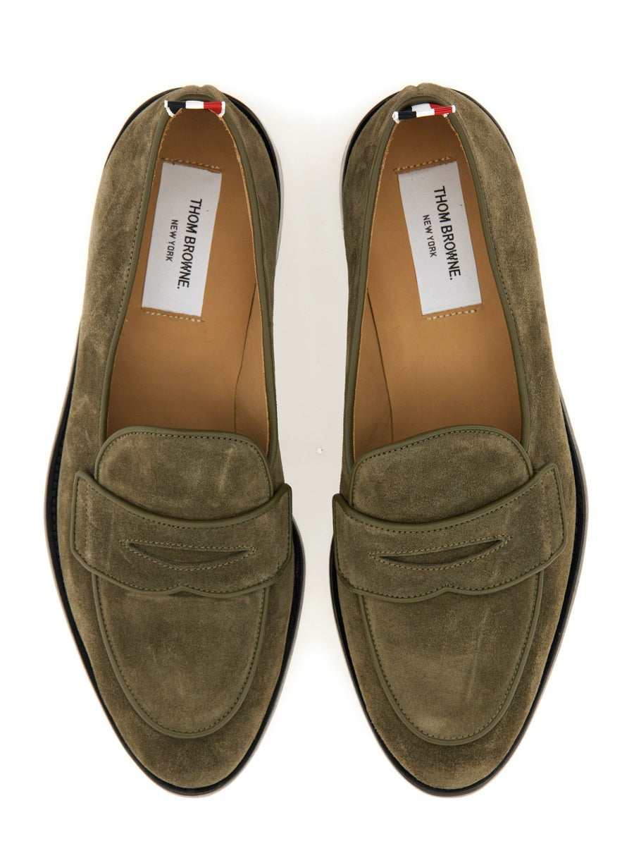THOM BROWNE Penny Varsity Loafer for Men