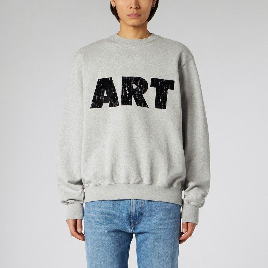 1989 STUDIO Art Melange Crew-Neck Sweater