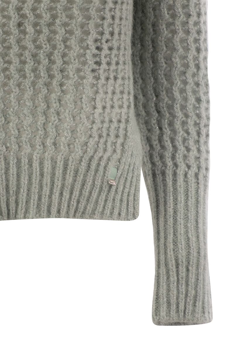 HERNO Elegant Knitwear in Alpaca and Wool Yarn - Regular Fit