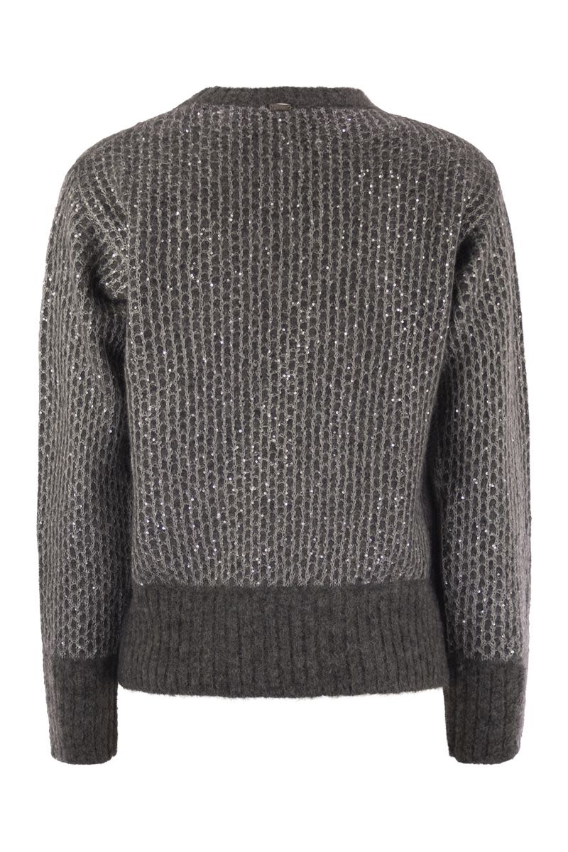 HERNO Alpaca and Wool Crewneck Sweater