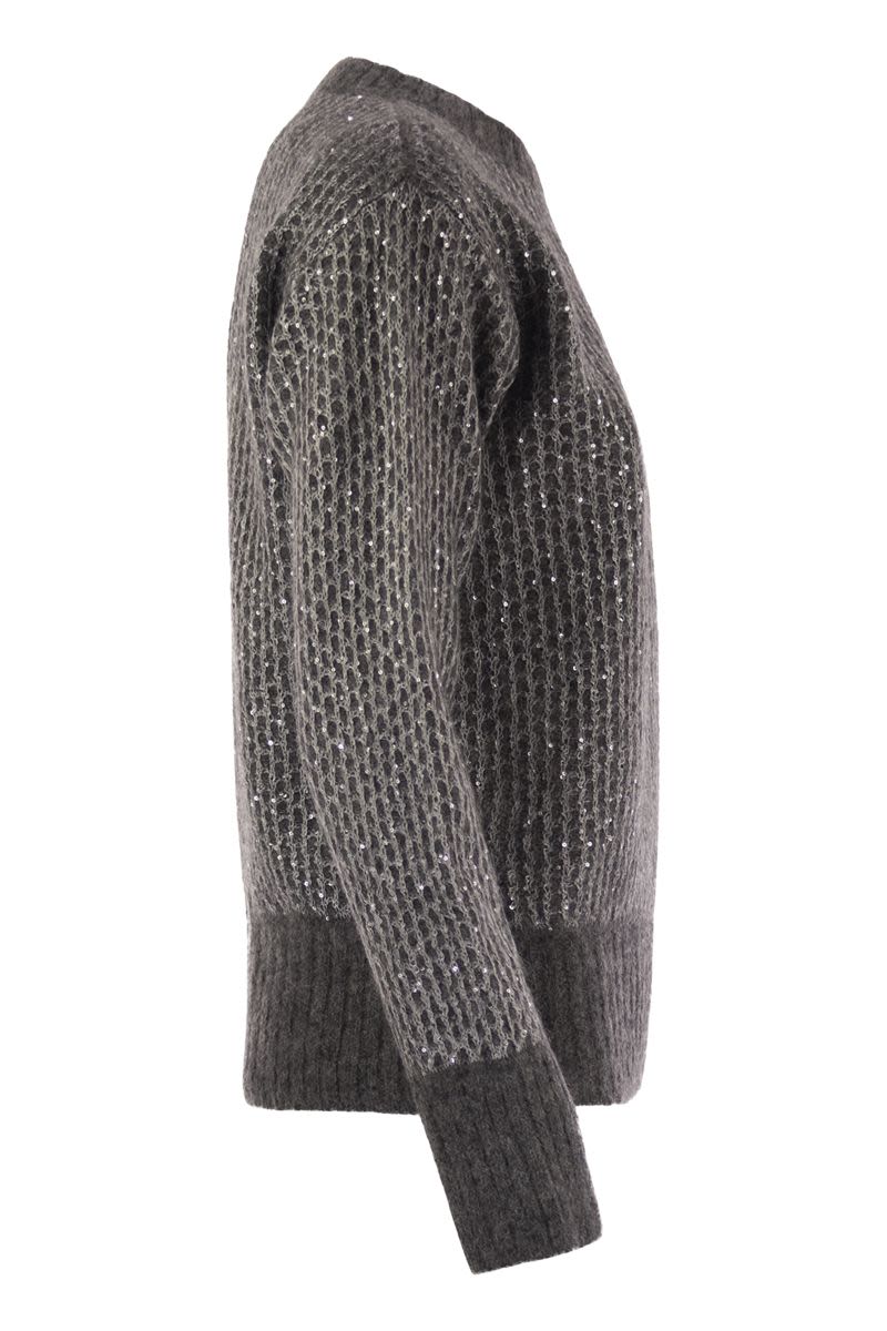 HERNO Alpaca and Wool Crewneck Sweater