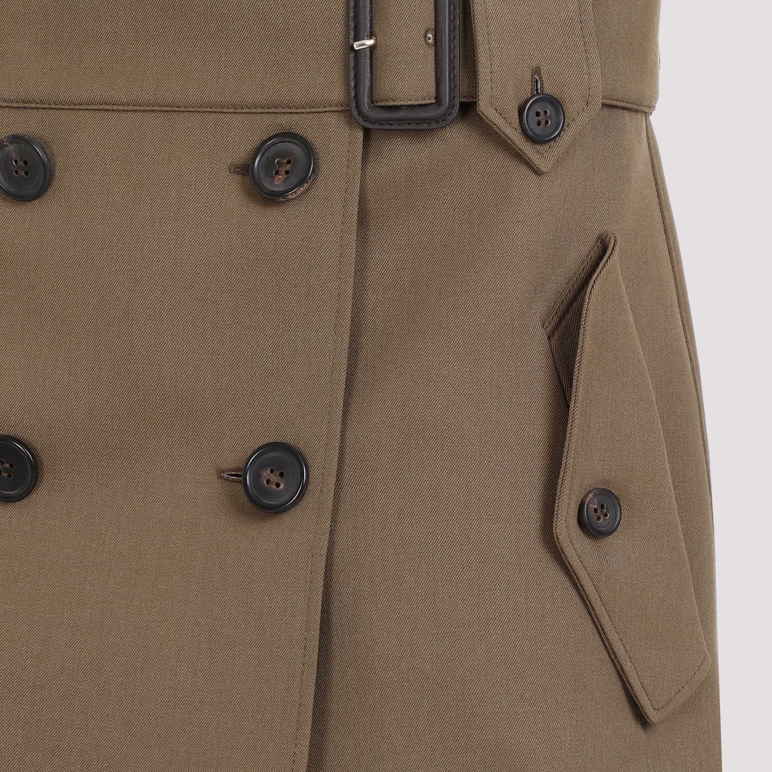 MIU MIU Chic Gabardine Mini Skirt for Women - SS25 Collection