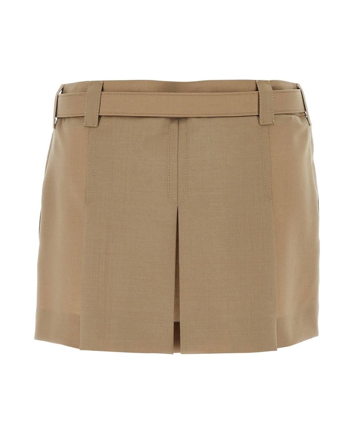 MIU MIU Elegant Mini Skirt for Women - FW24 Collection