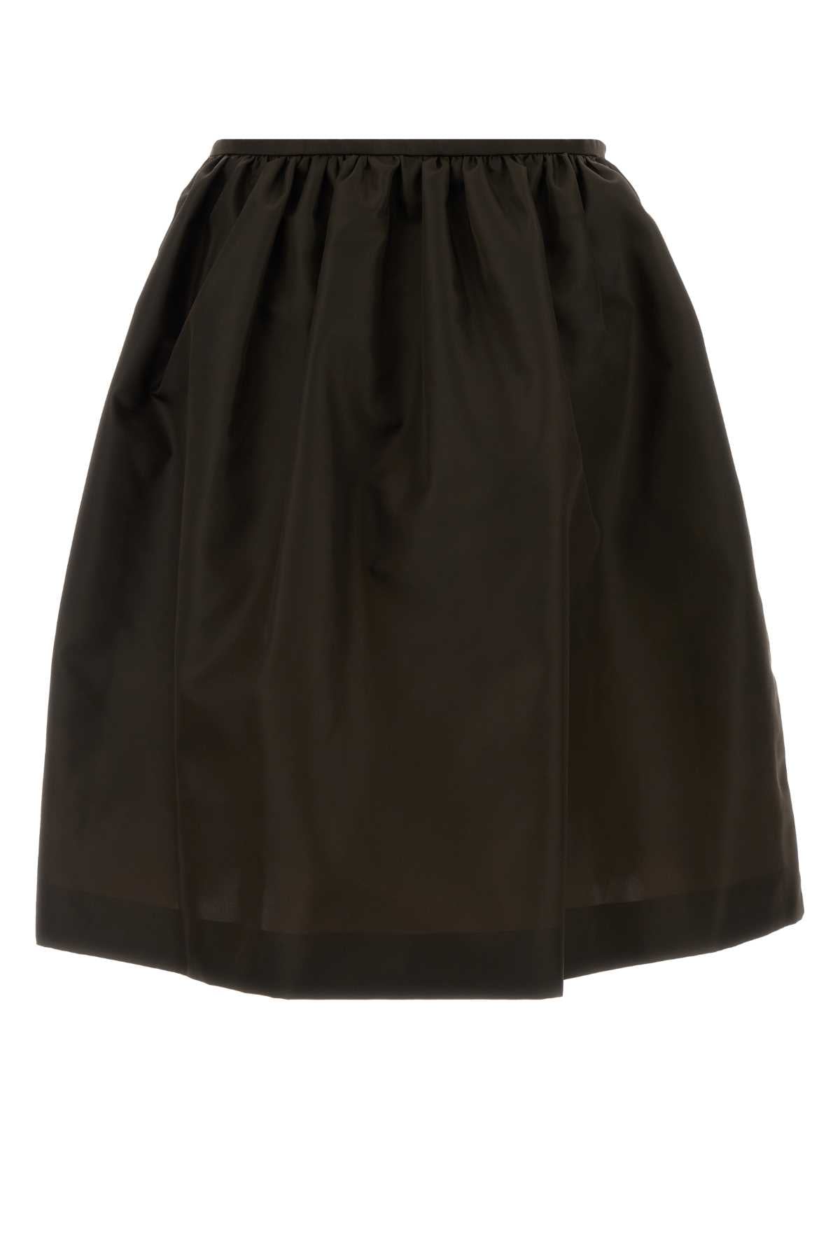 MIU MIU Recycled Nylon Mini Skirt