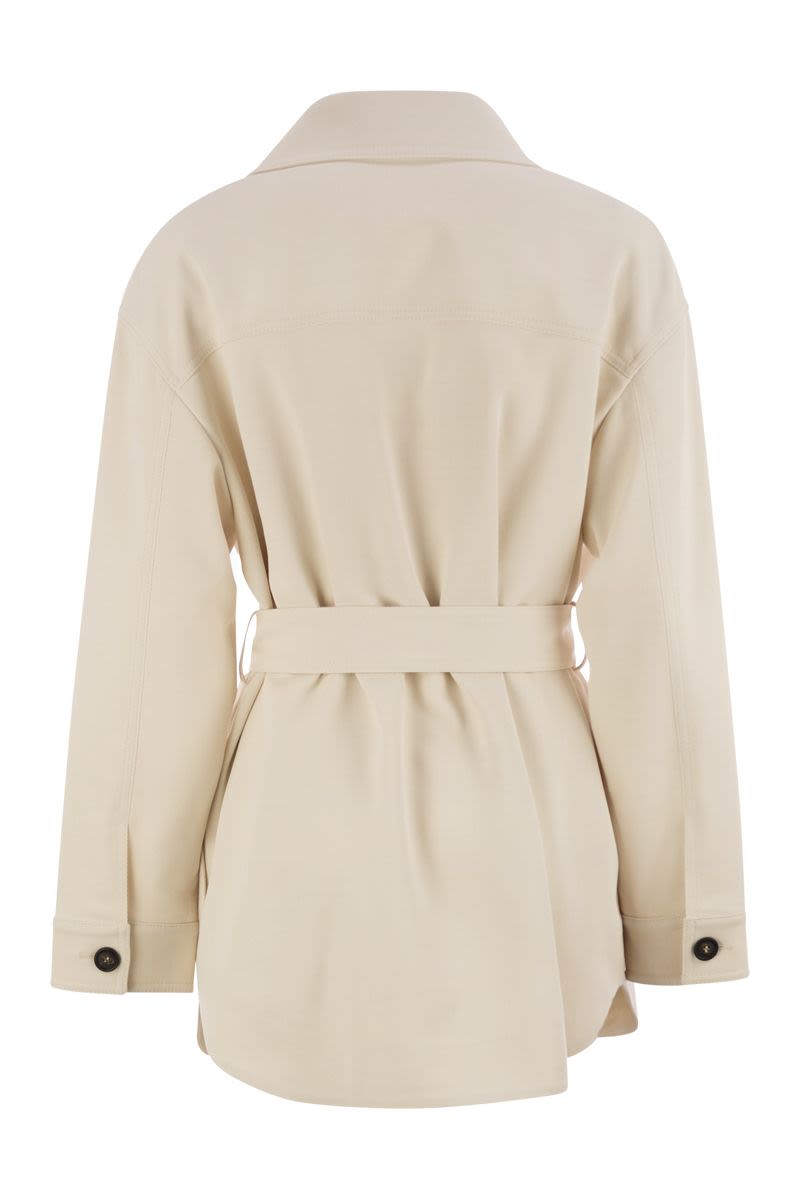 BRUNELLO CUCINELLI Women's Mini Lapel Safari Jacket