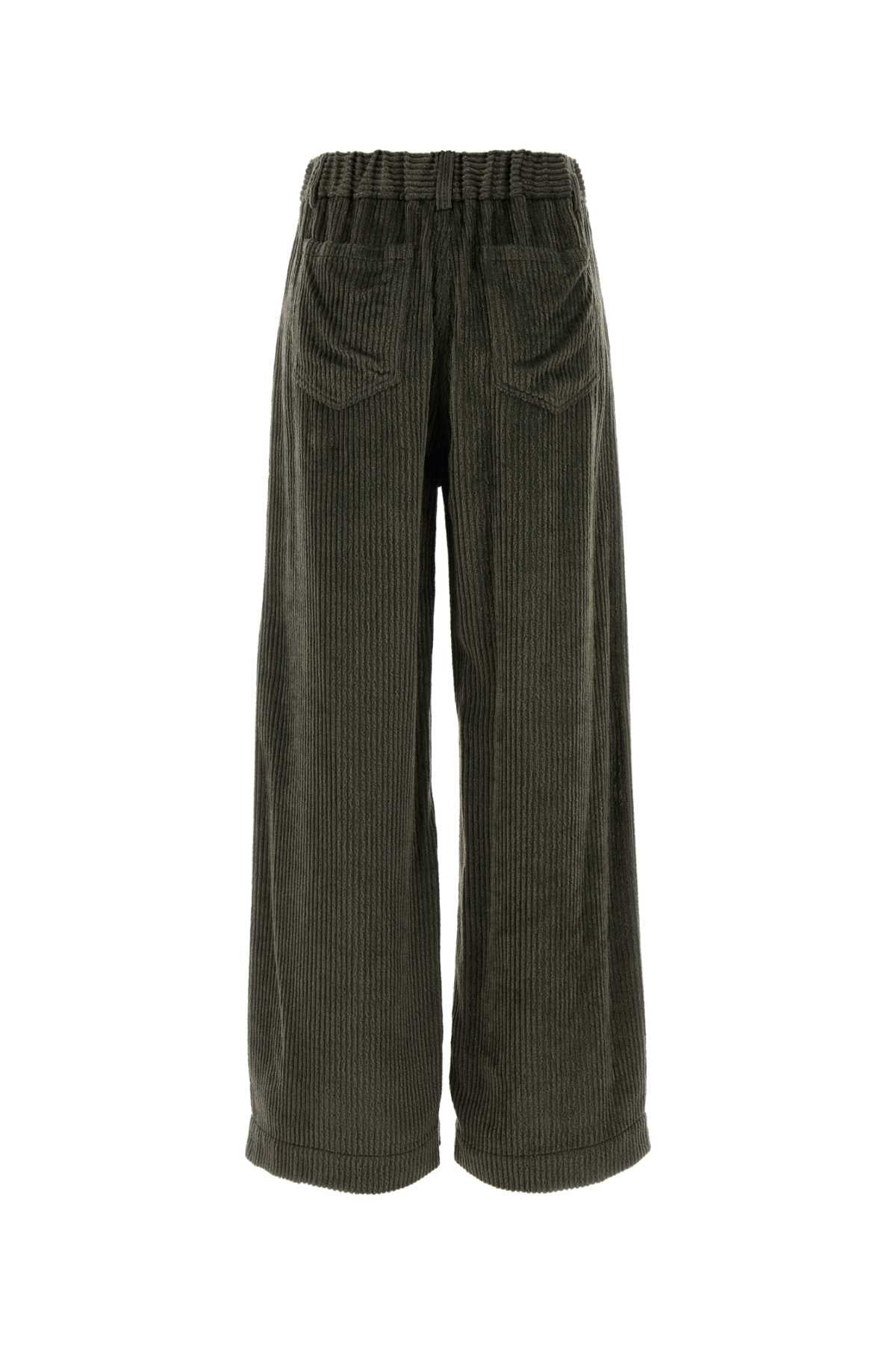 BRUNELLO CUCINELLI Wide-Leg Corduroy Trousers for Women