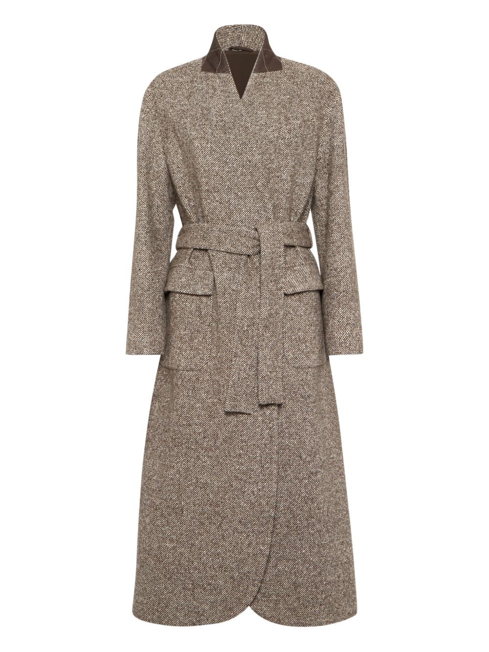 BRUNELLO CUCINELLI Wrap Front Belted Jacket for Women