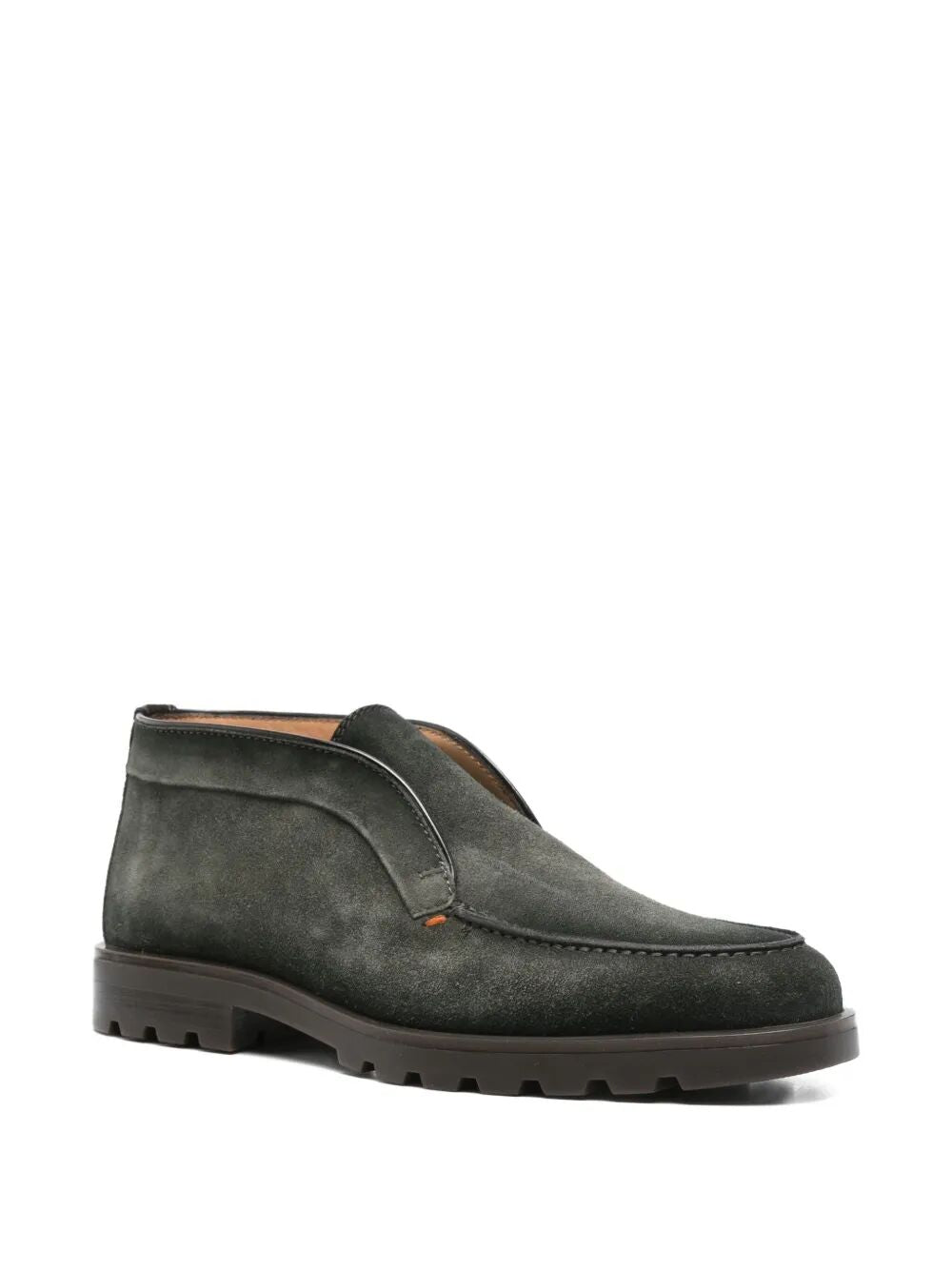 SANTONI Men's Lace-Up Moccasins - FW25 Edition