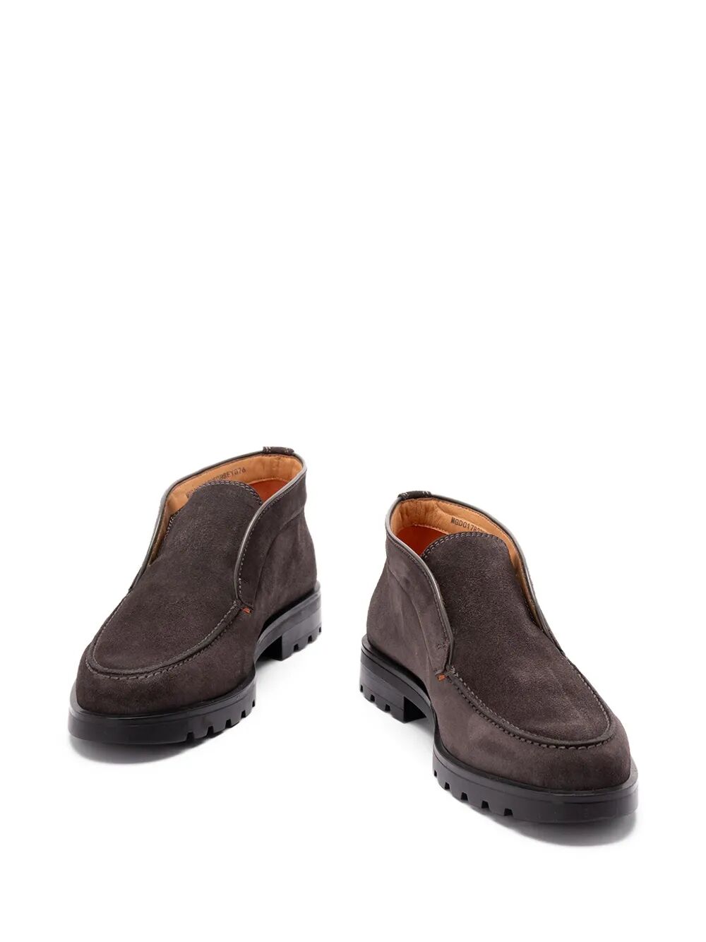 SANTONI Men's Lace Up Moccasins