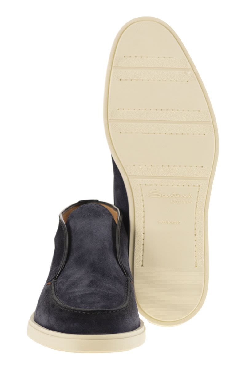 SANTONI Comfortable Desert Boot with Modern Touch