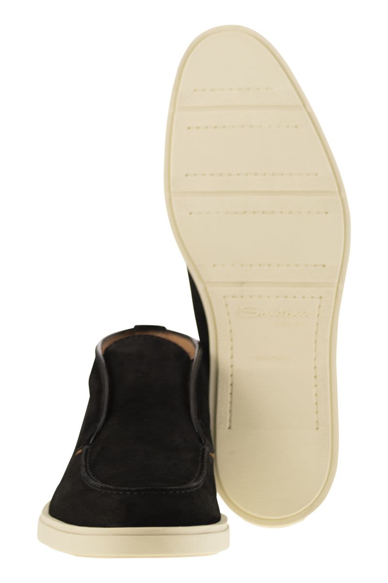 SANTONI Suede Desert Boot - FW24