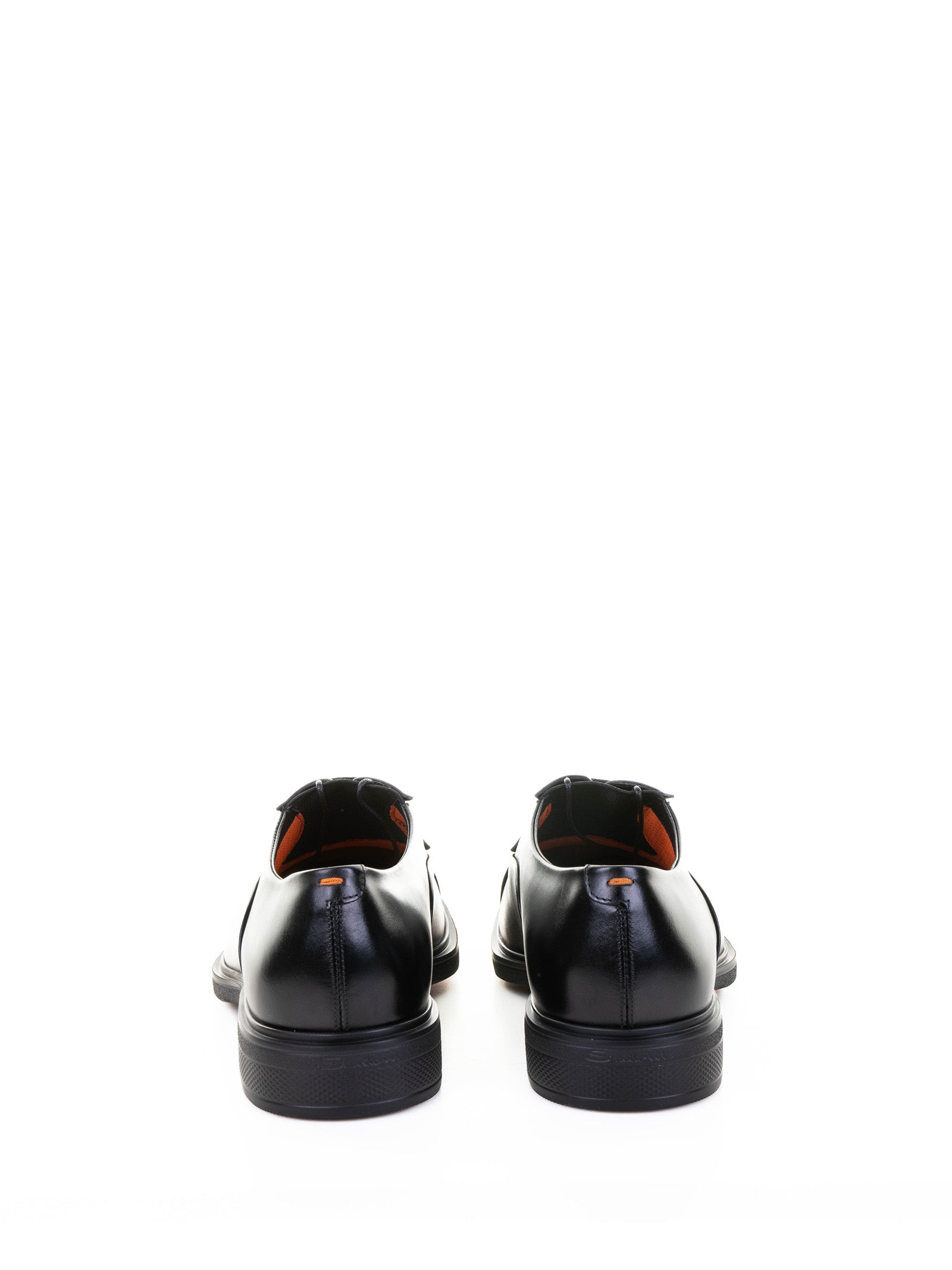 SANTONI Classic Men's Leather Oxford Shoes