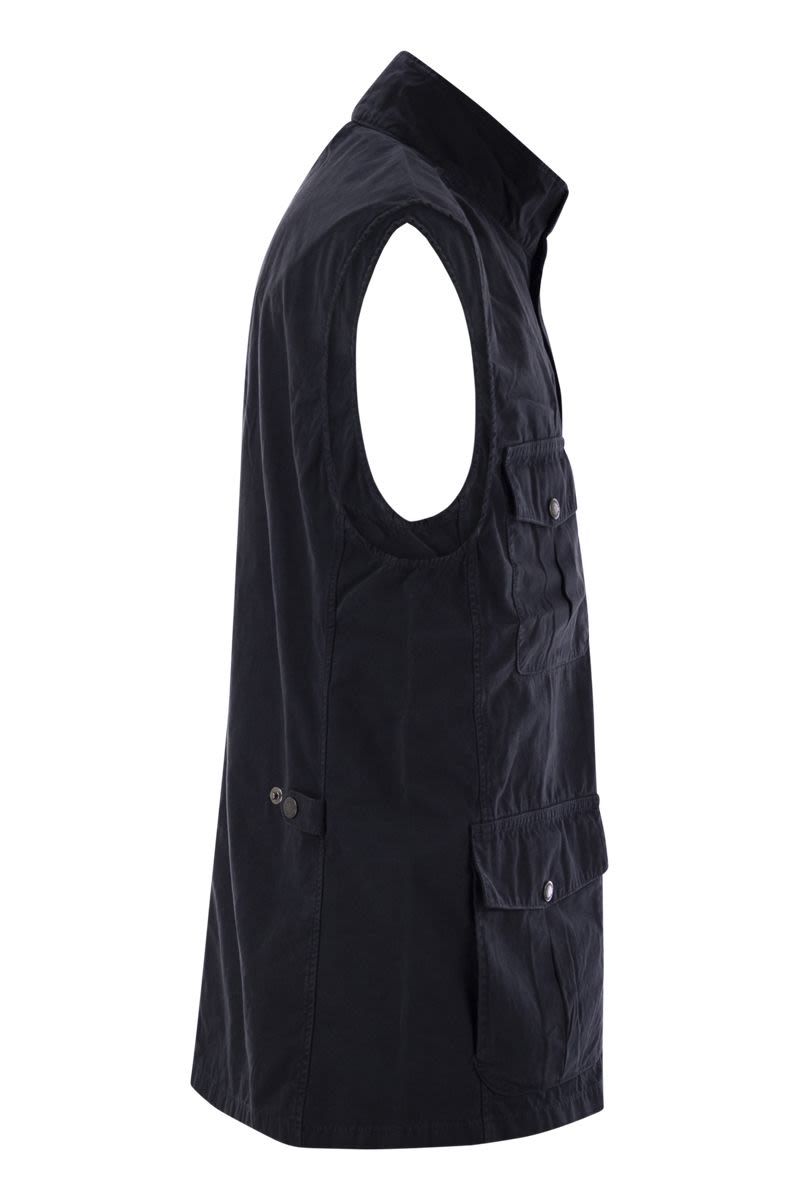 BARBOUR Casual Corbridge Cotton Waistcoat for Men